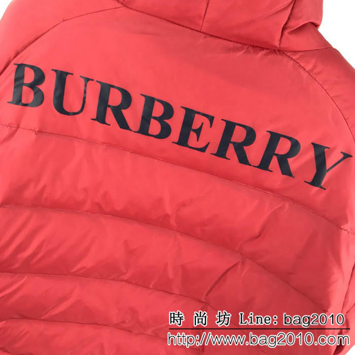BURBERRY巴寶莉 專櫃同歩 18專櫃限量款 拼色雙面穿羽絨服 秋冬最新款 男款雙面羽絨服 ydi2297